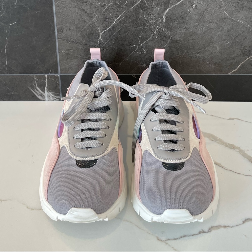 ๐ HP ๐ Valentino Knit Embellished Sneakers - Picture 3 of 10